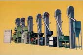 Рисопереробний завод. Rice processing plant with output of 50MT/day. 